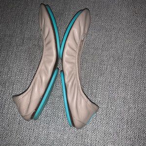 Taupe Tieks 8 worn maybe 4-5 times! Matches everything! make me an offer !